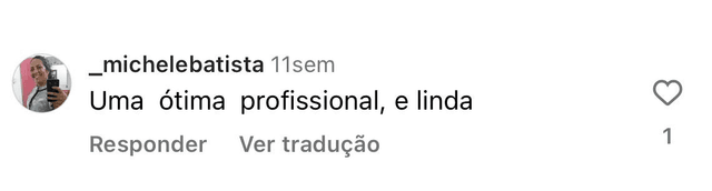 Depoimento Instagram - michelebatista experiência